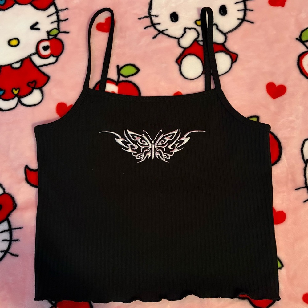 Dolls Kill Current Mood Tank Top Size M